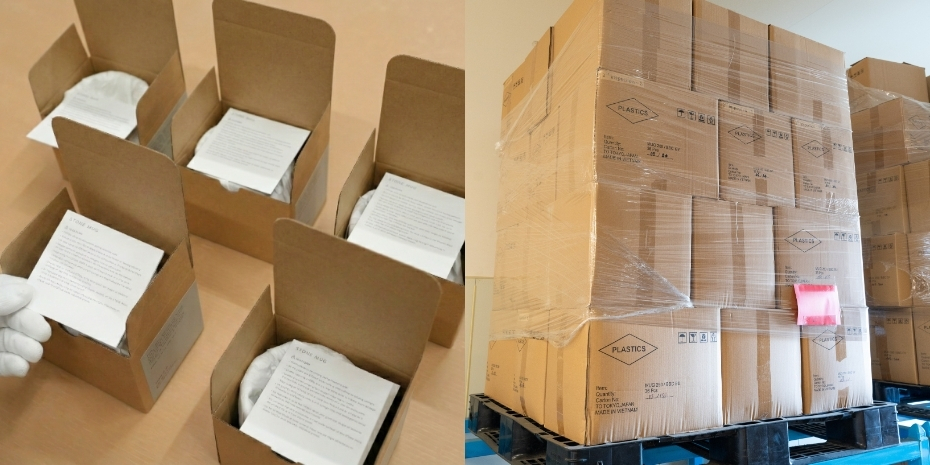 個包装・セットアップ・発送まで一括対応